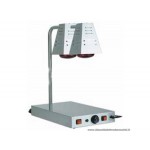 HOT STAINLESS STEEL FLAT WITH 2 INFRARED LAMPS W 58