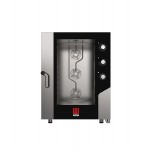 FORNO ELETTRICO COMBINATO CONVEZIONE VAPORE 10 TEGLIE 600 X 400 MM CON PANNELLO ELETTROMECCANICO mod. MKF 1064 S