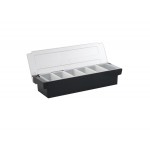 CONDIMENTS HOLDER 6 COMPARTMENTS