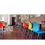 CHAIR MOD. UNI CHROME-PLATED FOR INTERNAL