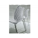 CHAIR MOD. UNI PAINTED WHITE OR BLACK FOR EXTERNAL