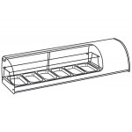 REFRIGERATED SHOWCASE FOR TAPAS MOD. TAPAS 4 GN 2