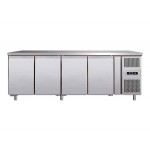 TABLE REFRIGERATED FREEZER -18 ° -22 ° C 4 DOORS GN 1/1 CM DEPTH 70 CM