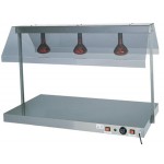 HOT STAINLESS STEEL FLAT WITH 2 INFRARED LAMPS W 85
