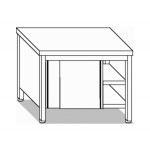 TABLE WITH DOORS AND SLIDING DOORS W190XD60XH85