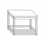 TABLE ON LEGS WITH REINFORCEMENTS W100XD70XH85