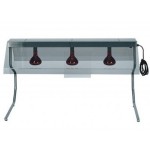 STAINLESS STEEL FRAME WITH 3 INFRARED LAMPS