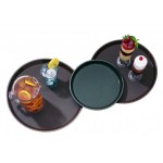 ROUND PROPYLENE SKIDPROOF TRAY DIAM.28