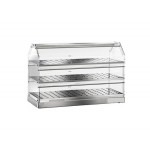 NEUTRAL SHOWCASE STAINLESS STEEL 3 SHELVES W 85 CM