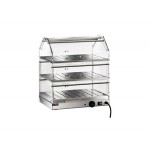 HEATED SHOWCASE 3 STAINLESS STEEL SHELVES TEMPERATURE 30/90 ° C